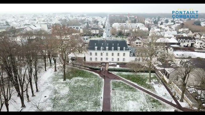 Pontault-Combault en hiver